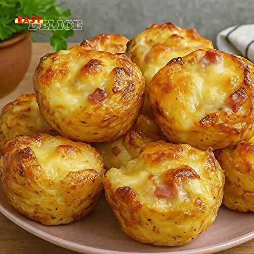 Recette de Bouchées au Lardons et Comté – Idée Apéro Rapide