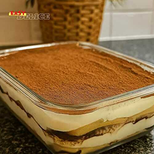 Tiramisu poires chocolat : dessert gourmand et fondant