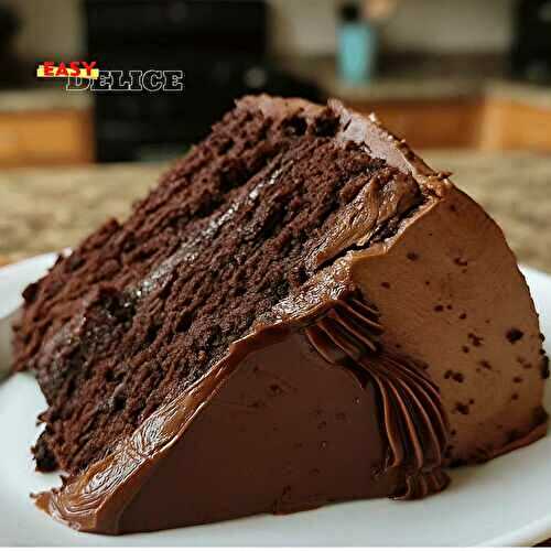 GÂTEAU AU CHOCOLAT – MOELLEUX, INTENSE & IRRÉSISTIBLE