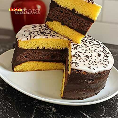 Gâteau Trois Couches & Ganache Chocolat – Ultra Gourmand