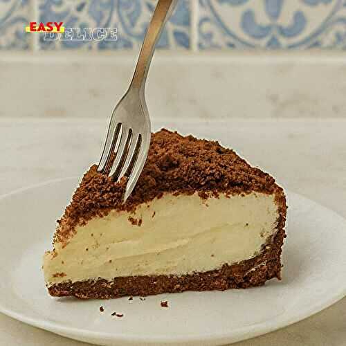 Gâteau Crémeux Sans Cuisson à la Crème Fraîche