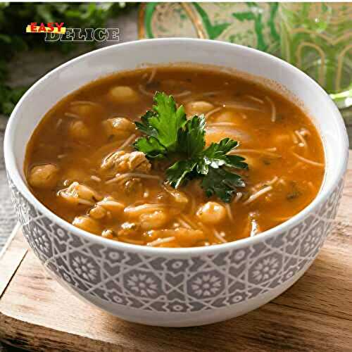 Harira traditionnelle marocaine – La recette authentique