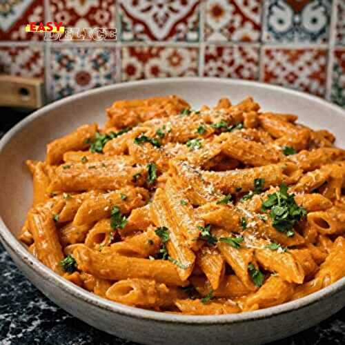 Penne à la Sauce Tomate Crémeuse (Ultra Onctueuse)