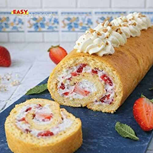 Roulé aux Fraises & Vanille – Recette Maison Légère et Inratable (Guide Complet)