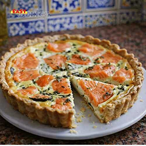 Quiche Saumon Fromage Frais – Plat Simple et Économique