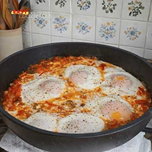 Recette d’Œufs à l’Espagnole Maison – Plat Rapide et Économique