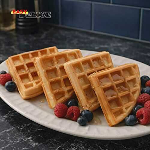 Recette de Gaufres Façon Chef Cyril Lignac – Technique Professionnelle