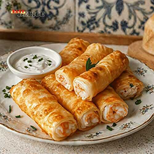 Cigares Croustillants aux Crevettes & Ail (Healthy, Protéinés & Ultra Gourmands)