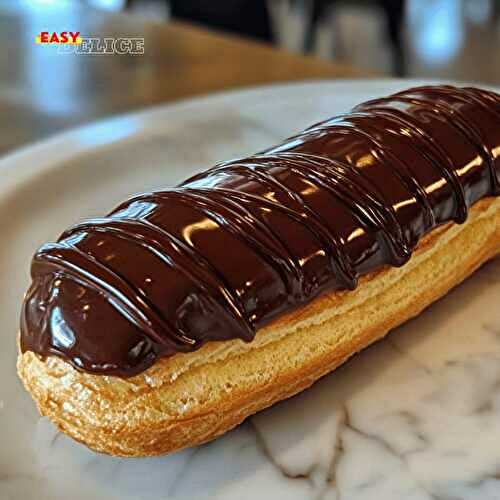 Éclairs au Café (Pâte à Choux Parfaite + Crème Onctueuse)