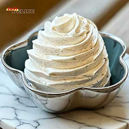 Chantilly au Lait Concentré Sucré (Ultra Ferme & Inratable)