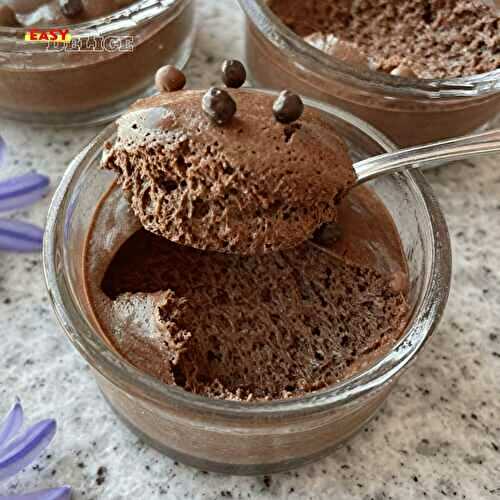 Mousse au Chocolat Façon Cyril Lignac (Ultra Légère & Gourmande)