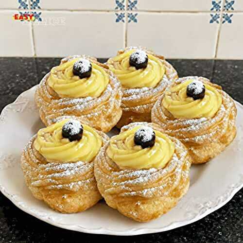Choux à la Crème Façon Italienne — Légers, Gourmands et Irrésistibles !