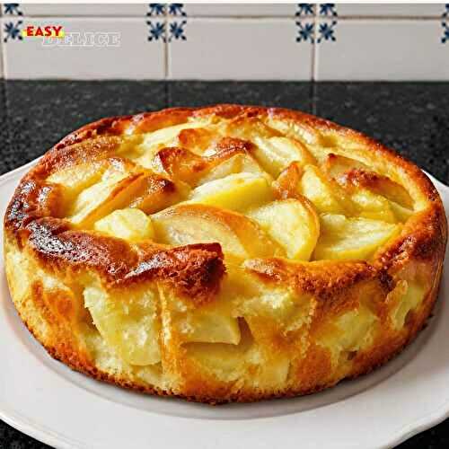 Gâteau Fondant aux Pommes — Ultra Moelleux et Irrésistible !