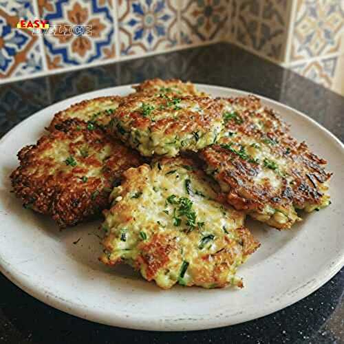 Galettes de Courgettes Ultra Croustillantes au Parmesan — Dorées, Fondantes et Façon Chef !