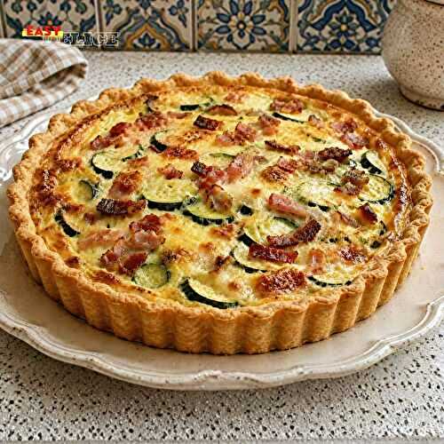 Tarte Fondante aux Courgettes et Lardons – La Recette Familiale Ultra Gourmande