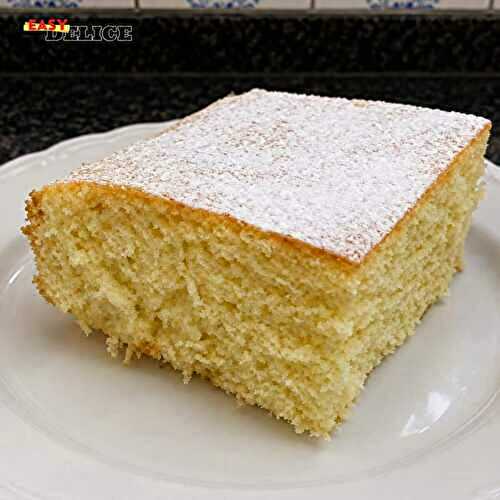 Gâteau au Lait — Ultra Moelleux, Léger et Facile à Préparer !
