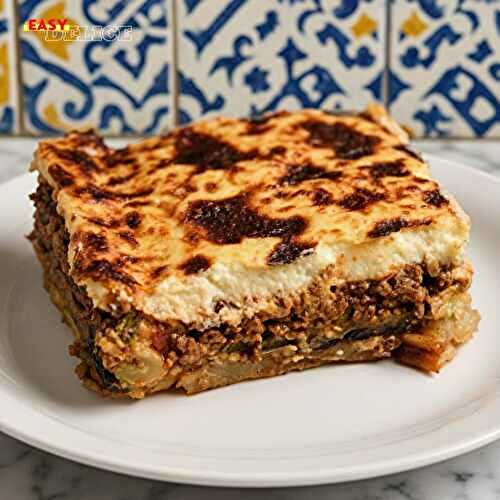 Moussaka Grecque Authentique — La recette des grands chefs
