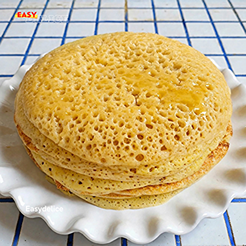Crêpes Mille Trous (Baghrir) — La Recette Facile à la Semoule Fine