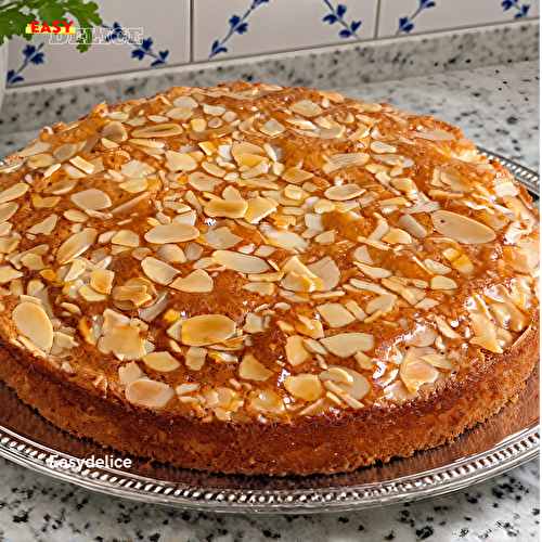 Gâteau Fondant aux Amandes & au Citron — Sans Gluten, Moelleux & Parfumé