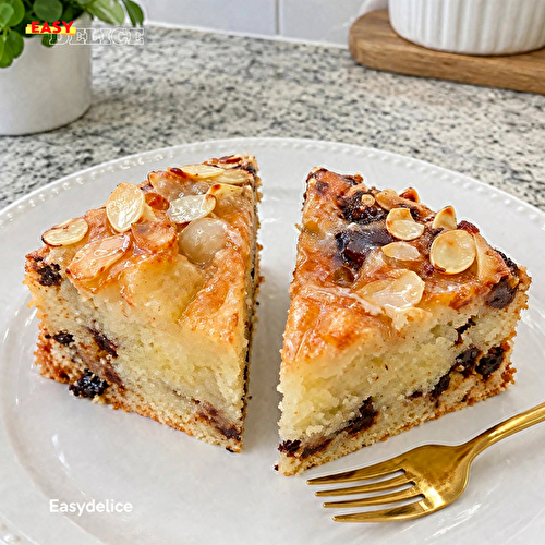 Gâteau Moelleux aux Poires, Amandes — Ultra Fondant & Gourmand