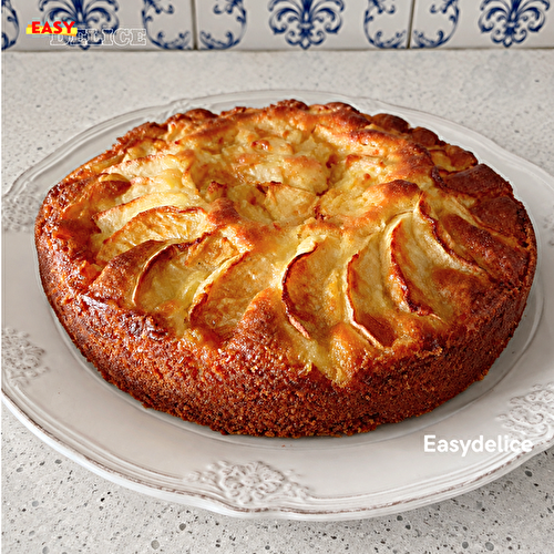 Gâteau Normand aux Pommes & à la Vanille — Moelleux, Fondant & Délicatement Caramélisé