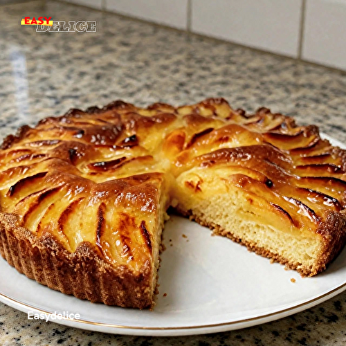 Gâteau Moelleux aux Pommes Râpées et Caramélisées — Fondant et Doré