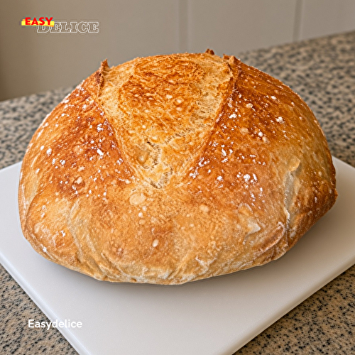 Pain Maison Rustique — Croûte Croustillante et Mie Moelleuse