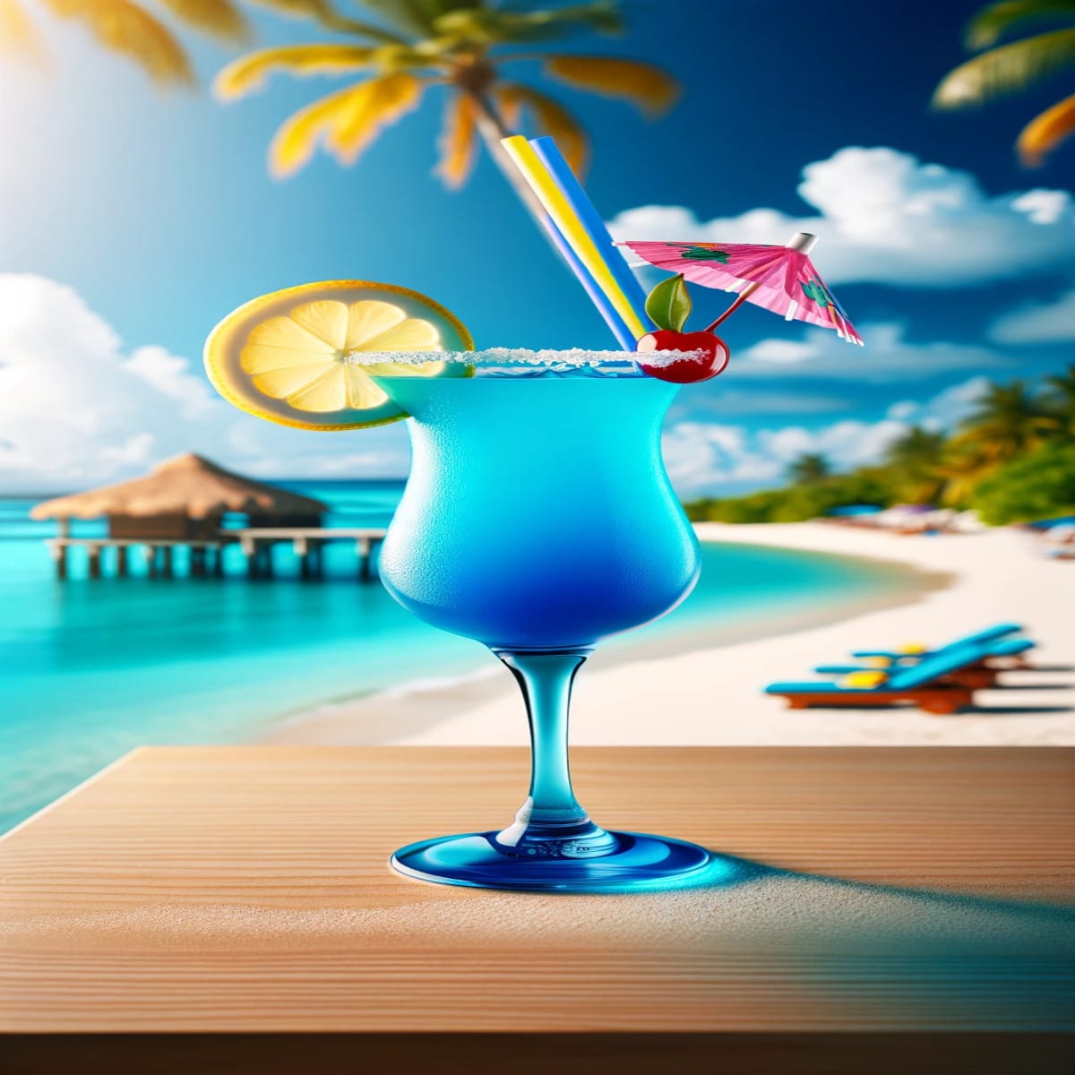 Virgin Blue Lagoon: mocktail pour débutants & confirmés