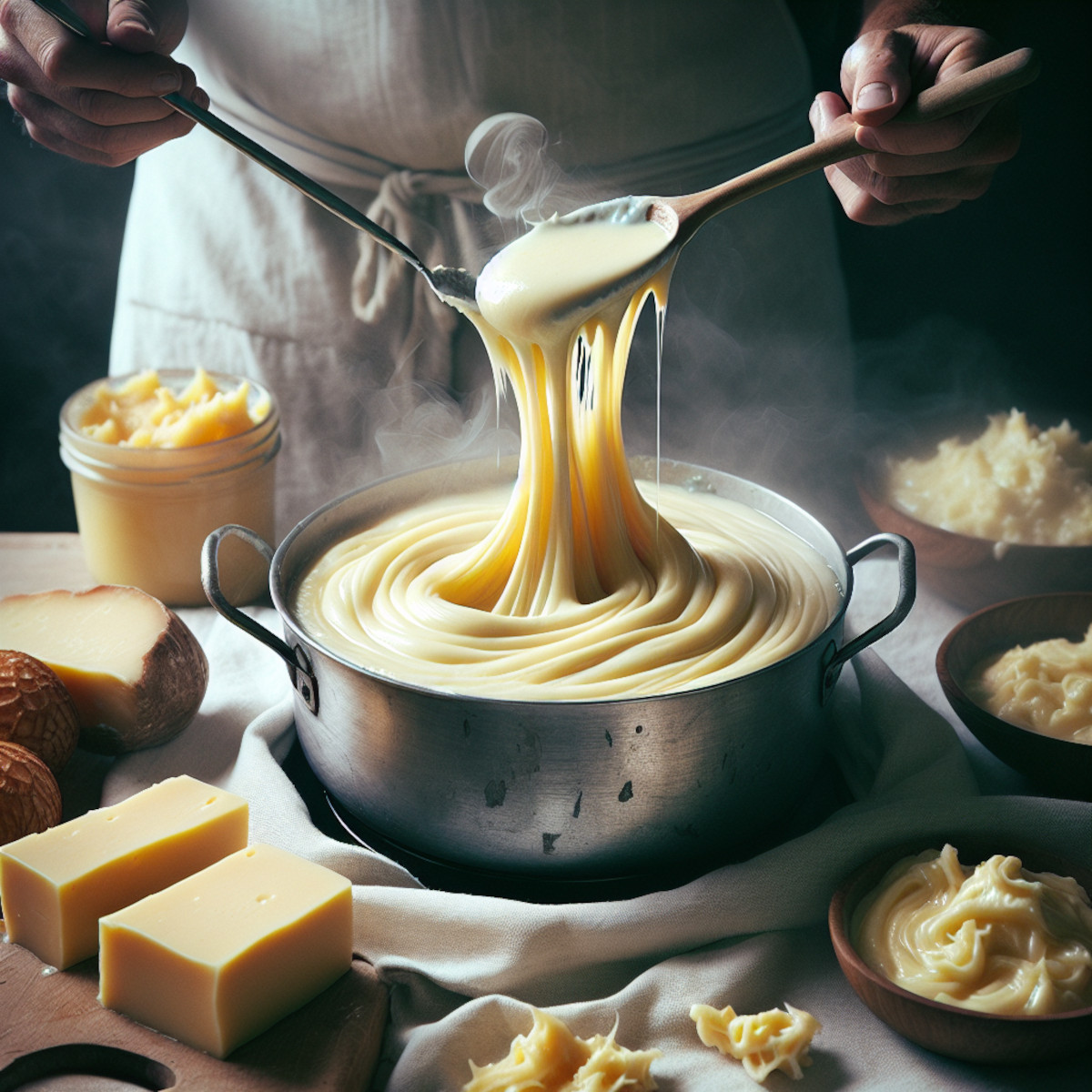 L'Aligot de l'Aubrac : la purée au fromage d'Auvergne