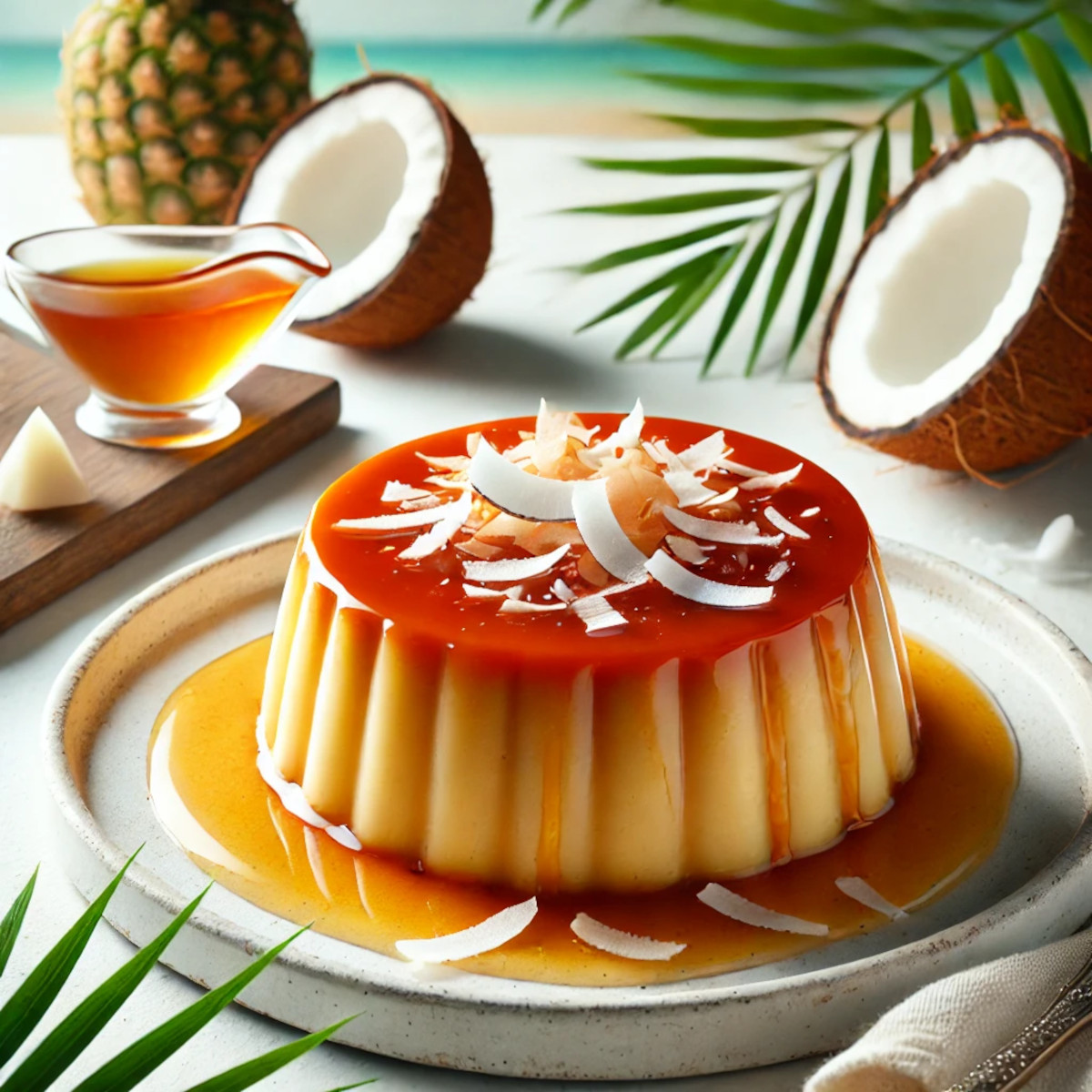 Comment préparer un délicieux flan coco des îles ?