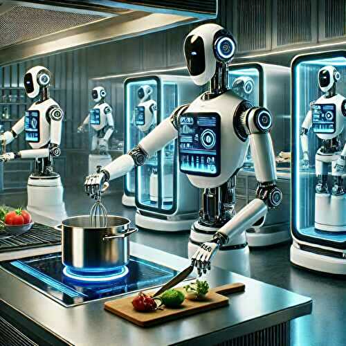 Robots cuisiniers : un aperçu de la cuisine high-tech en 2025