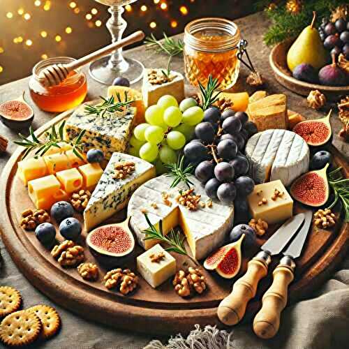 Plateau de fromages de fête : chic, gourmand et abordable