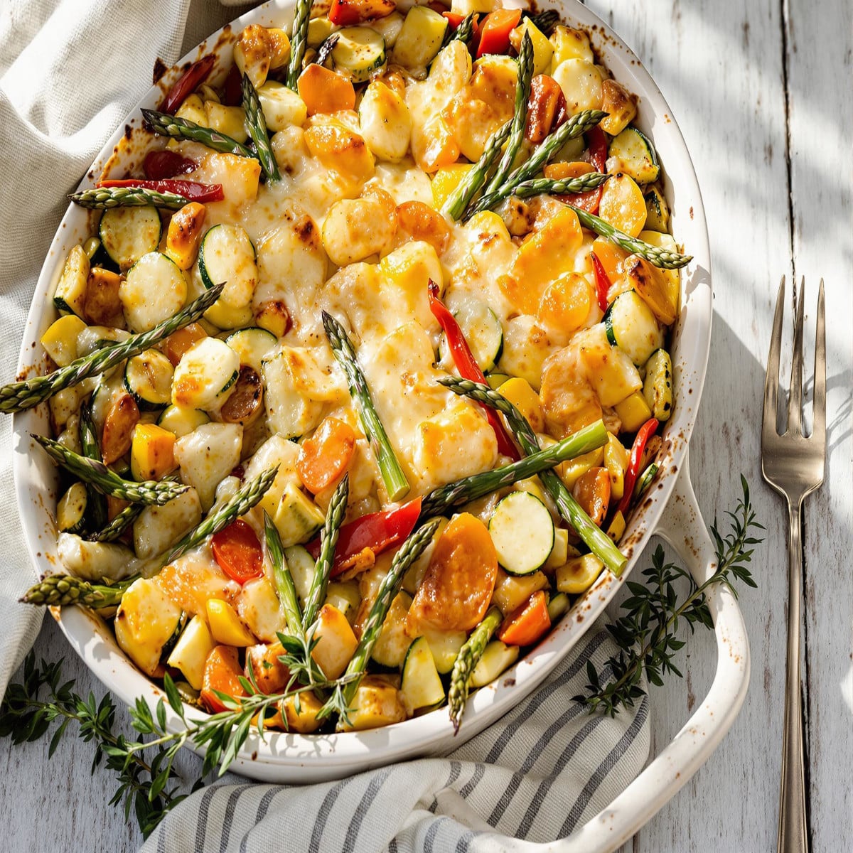 Le gratin de légumes - gourmand, sain et facile à préparer !