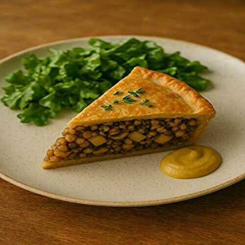 Tourtière végétalienne riche en goût et prête en 1 h 30.