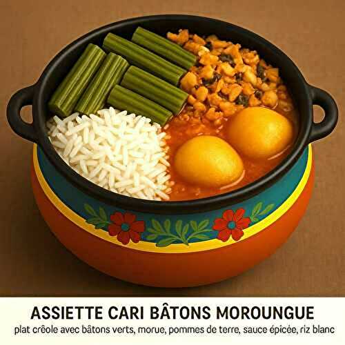 Cari bâtons moroungue morue : un trésor de la cuisine réunionnaise