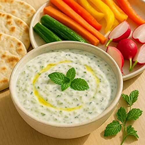 Tzatziki grec maison : recette traditionnelle facile et rapide