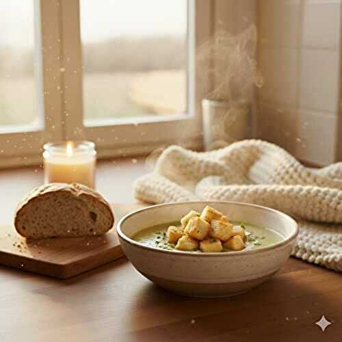 Soupe poireaux-pommes de terre facile en 55 min chrono