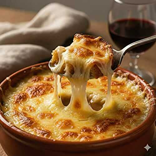 Soupe à l'oignon au Beaufort : la recette de grand-mère en 60 min