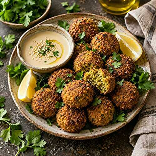 Falafel maison : croustillant dehors, fondant dedans