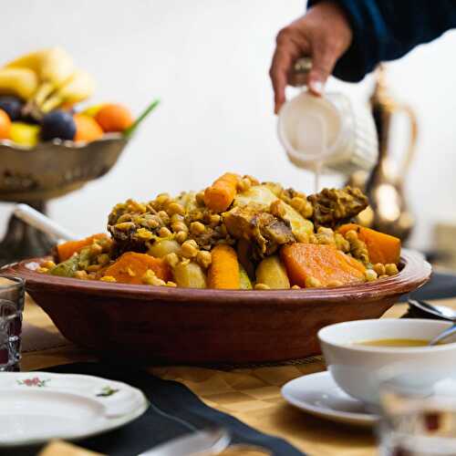 Couscous marocain à la viande de bœuf
