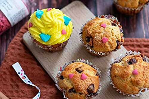 Recette de Cupcakes aux Pépites de Chocolat