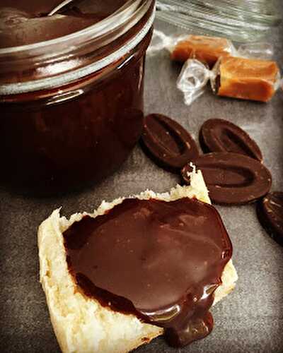 Pâte à tartiner Chocolat-Caramel de Christophe Adam