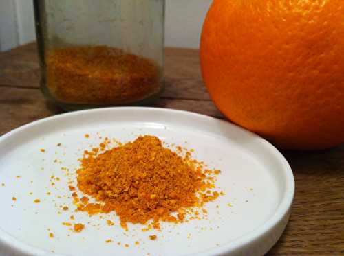 Poudre d’écorce d’orange