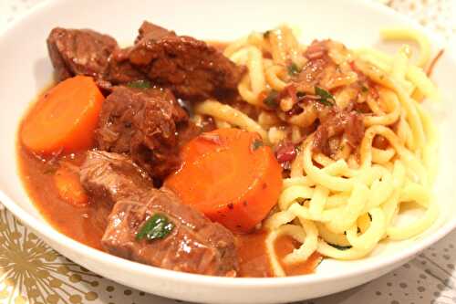 Bœuf bourguignon