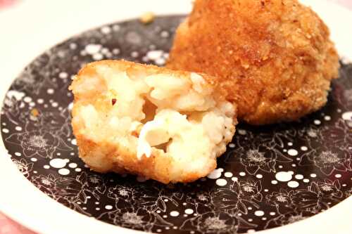 Boulettes de risotto