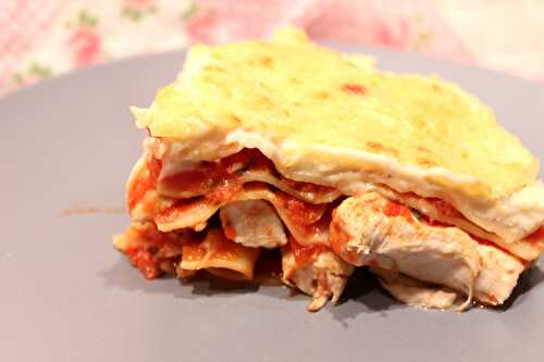 Lasagnes au poulet