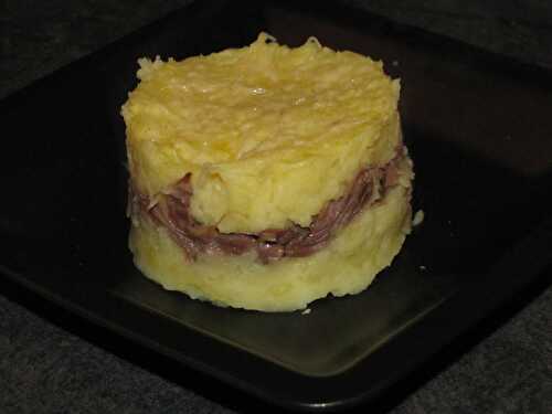 Parmentier au confit de canard