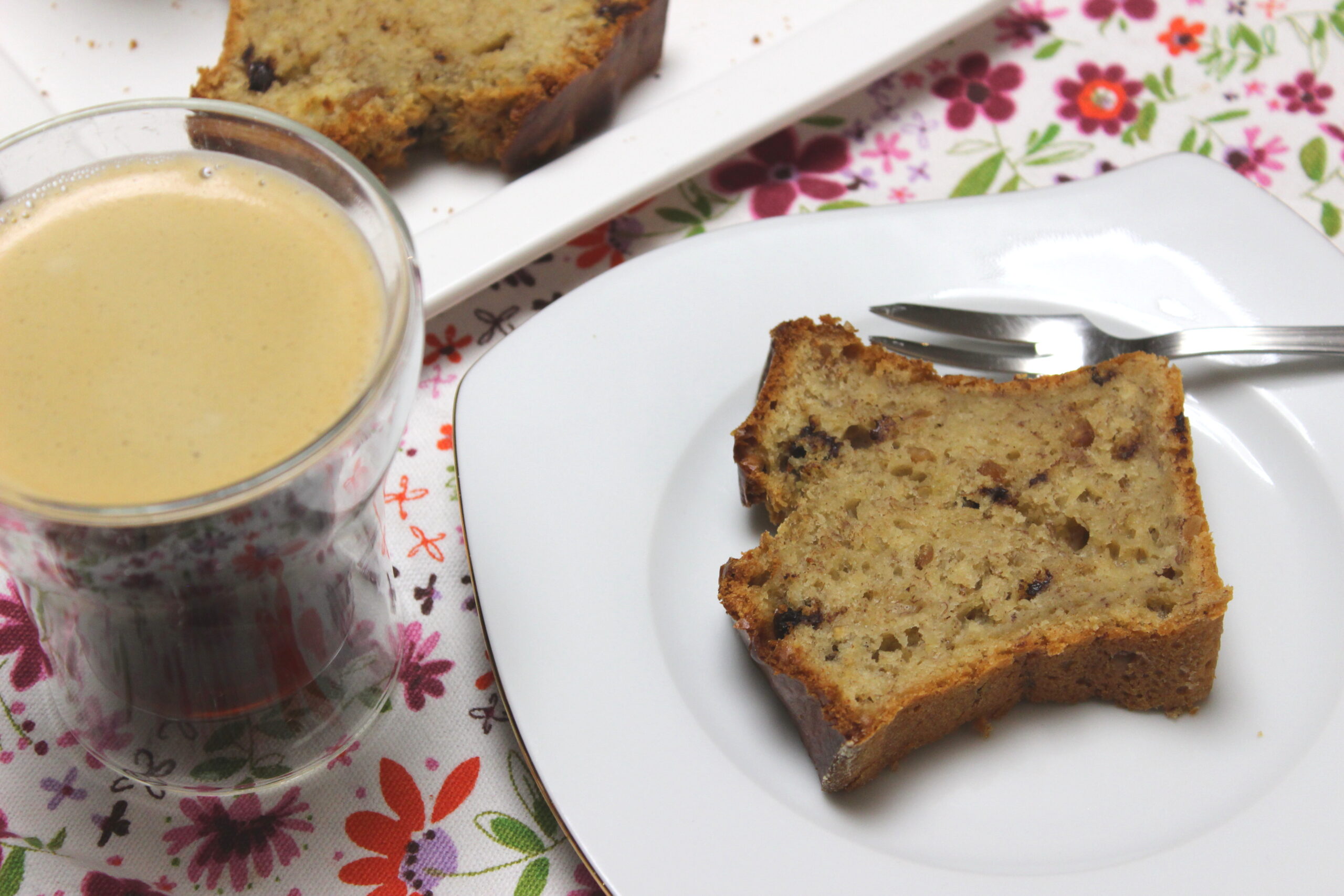 Banana bread à la cacahuète