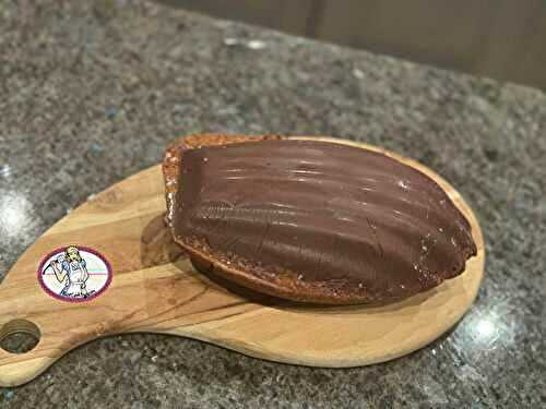 La madeleine gourmande au caramel beurre salé