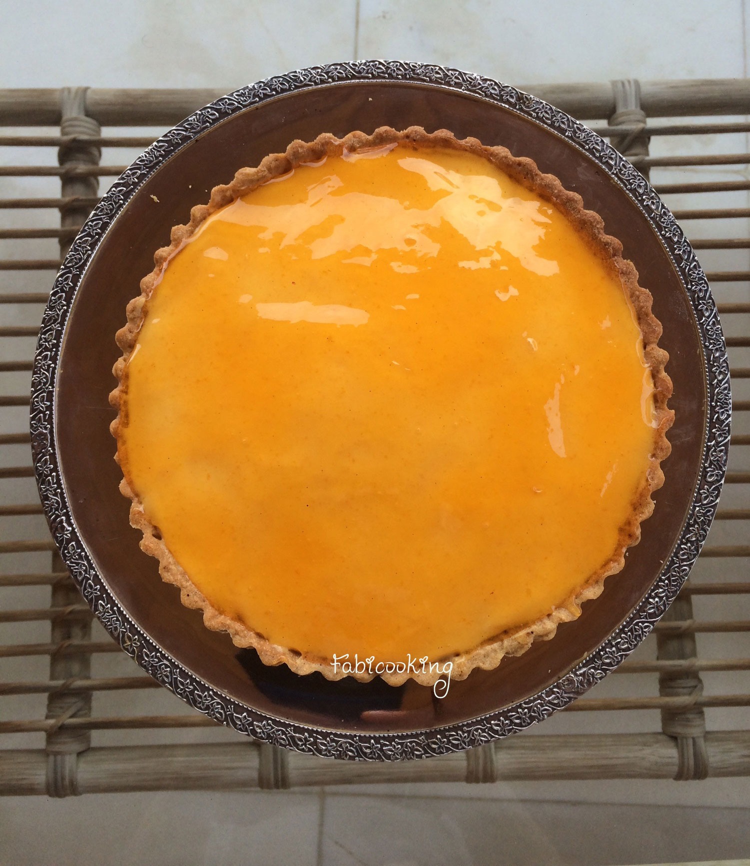 La sublime tarte à l’orange selon Conticini